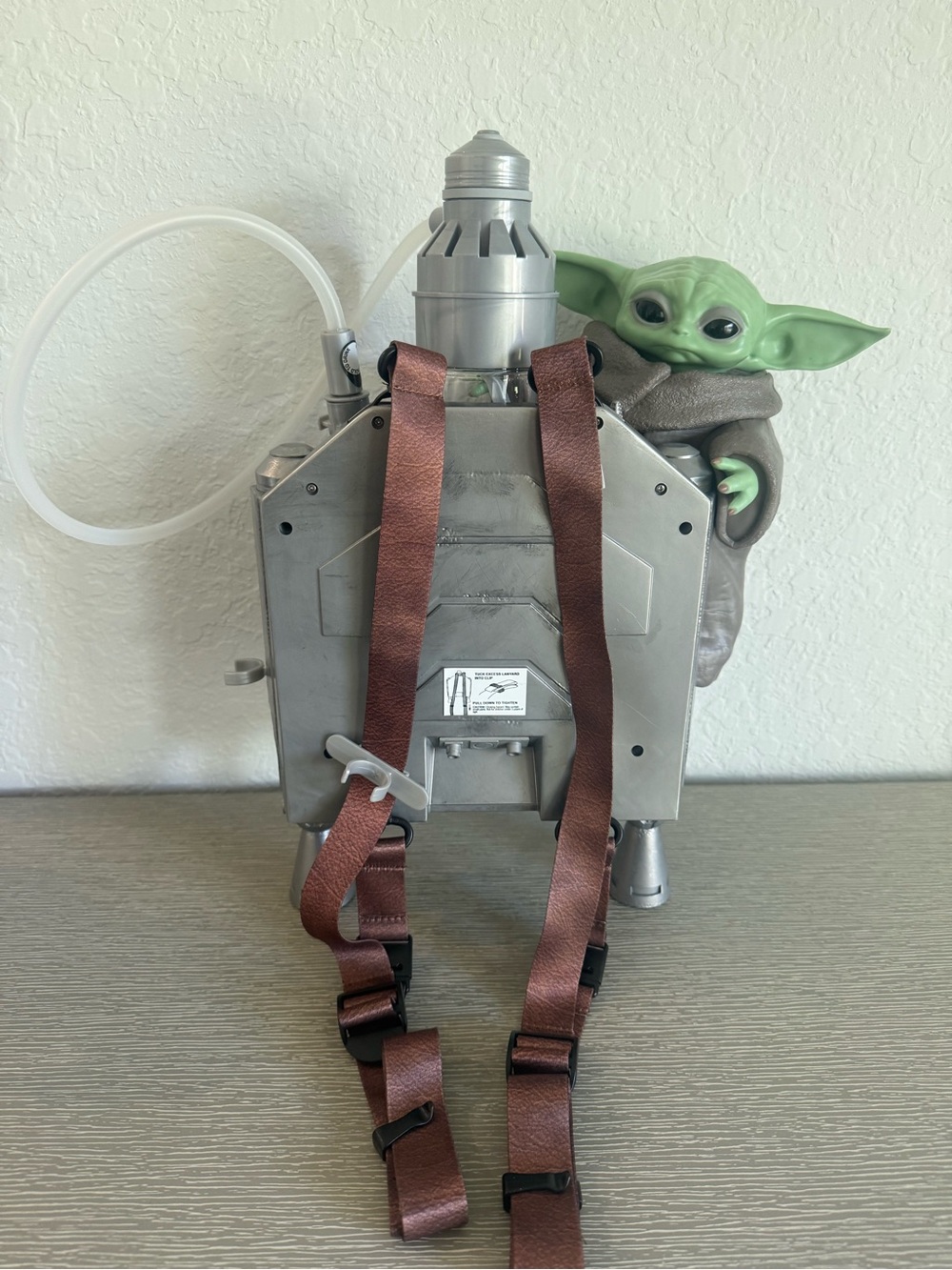 New Disney Parks Star Wars the Mandalorian Grogu Jetpack Sipper